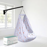 Momtike Pack of 6 Baby Bed Cradle | Full Set Rainbow Ash White